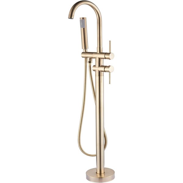 American Imaginations 8-in. W Bathtub Shower Faucet_ AI-36223